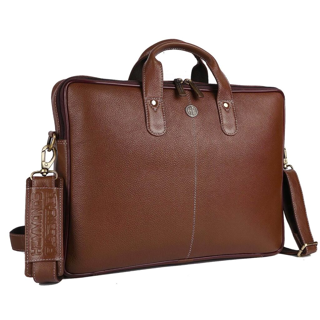 Leather Laptop Bag image