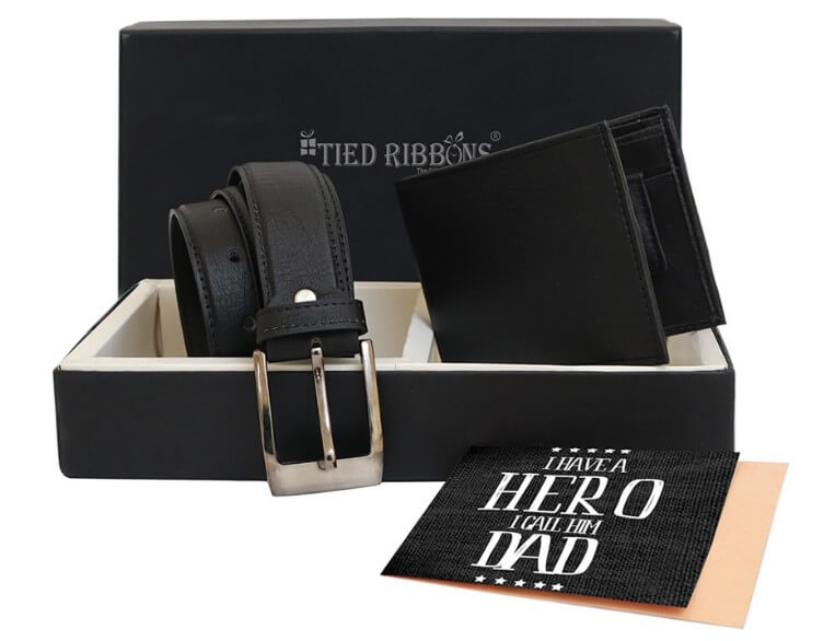 Wallet and Belt with Card Hamper Gift Sets image