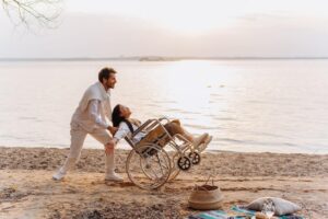 best beaches for wheelchair users image